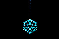 App Lightshow Star-Snowflake Curtain
