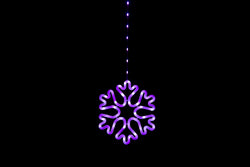 App Lightshow Star-Snowflake Curtain