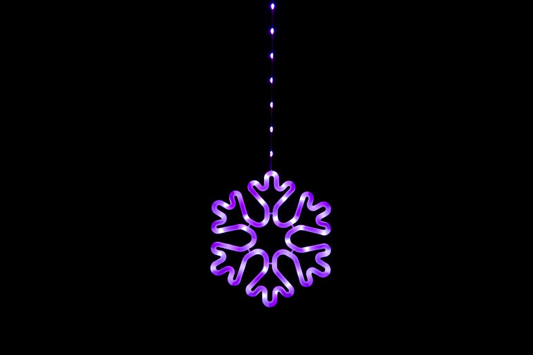 App Lightshow Star-Snowflake Curtain
