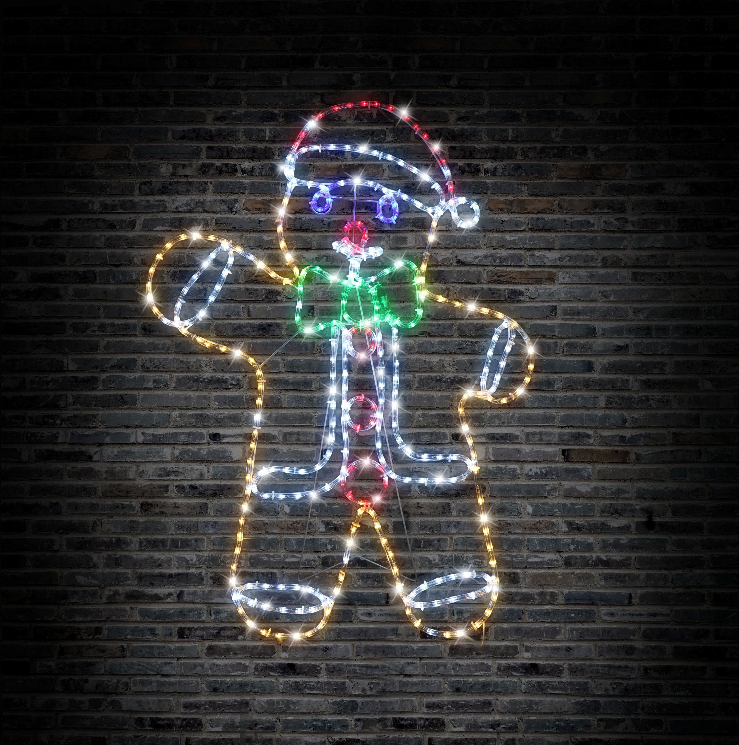 LED Ropelight Gingerbread Man 101 cm