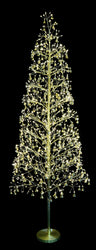 LED Starry Baubles/Bells Tree 150cm Asst