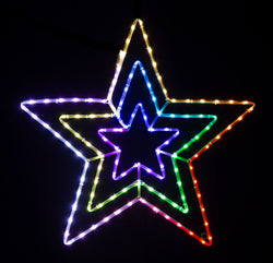 App Lightshow 3in1 Star Motif 82cm