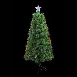 LED Fibre Optic Tree (1.2m) Multi-Colour