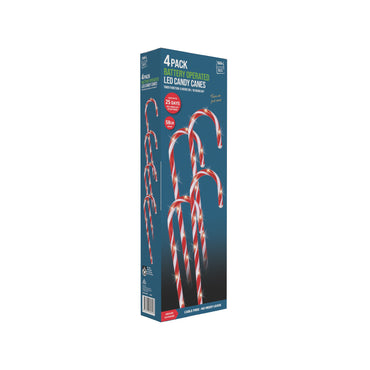 Candy Cane Stake (4pk Timer)
