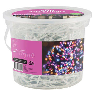 LED Tub Icicle Lights 500 Carnival