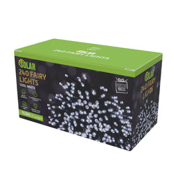Solar LED Fairy Lights 240 5 Asst colours