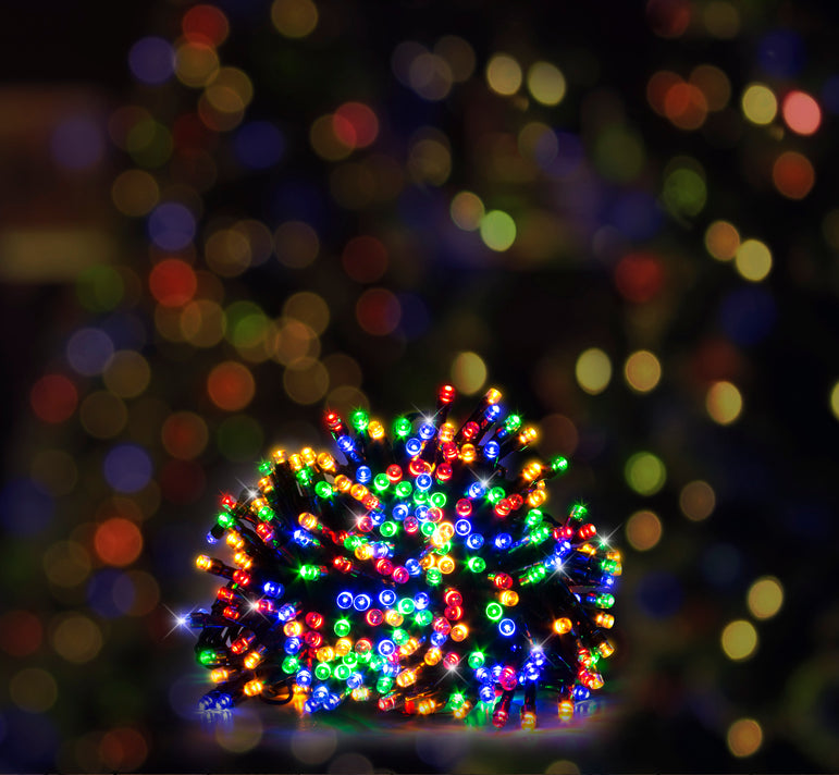 Solar LED Fairy Lights 240 5 Asst colours