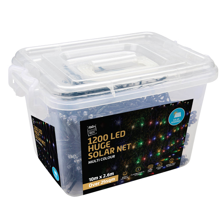 10m Huge Solar NET Lights (1200)