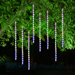 Solar Rainfall Tube Lights (8pk)