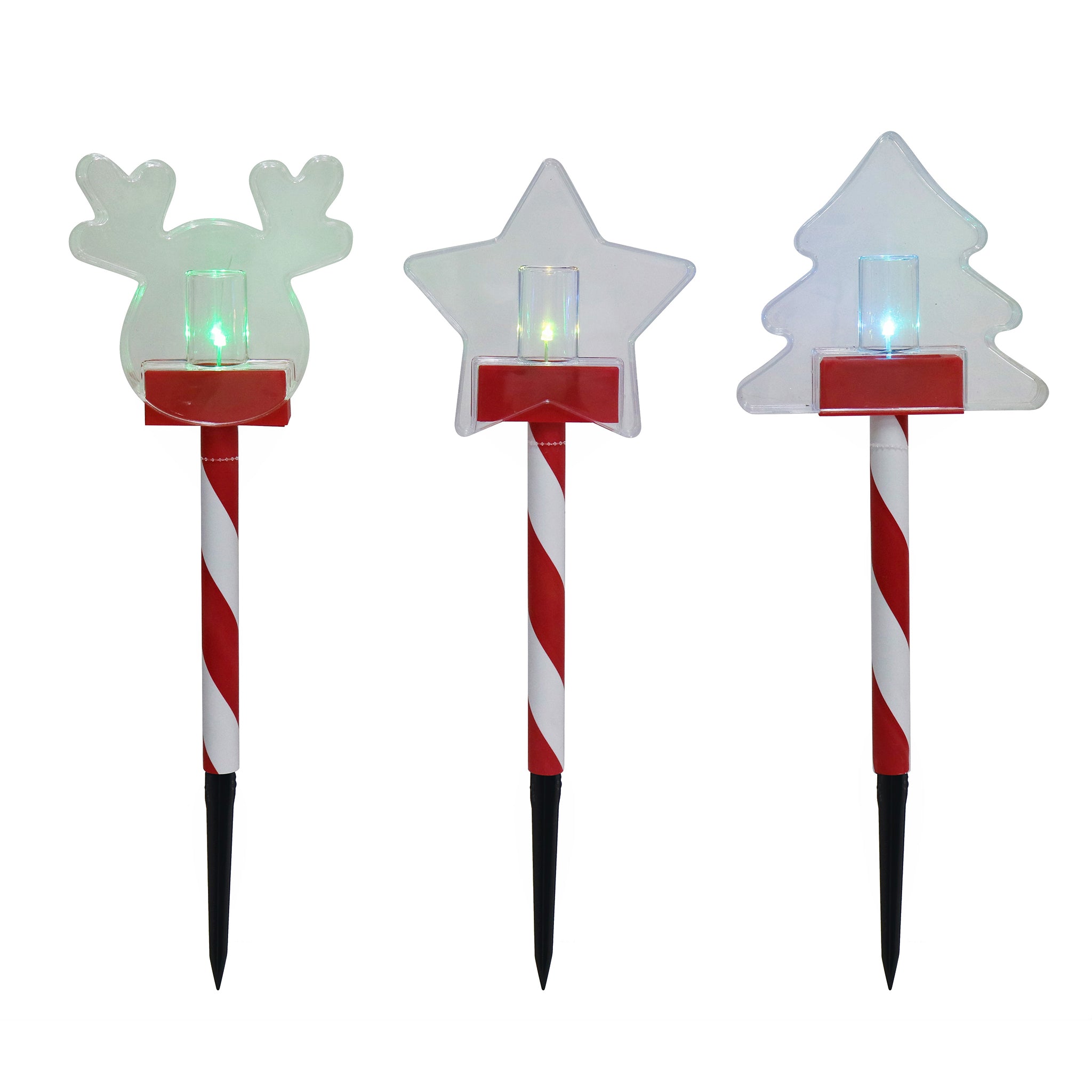 Solar Stake Acrylic Colour Change