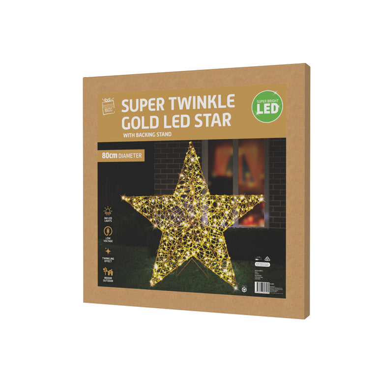 Super Twinkle LED Star