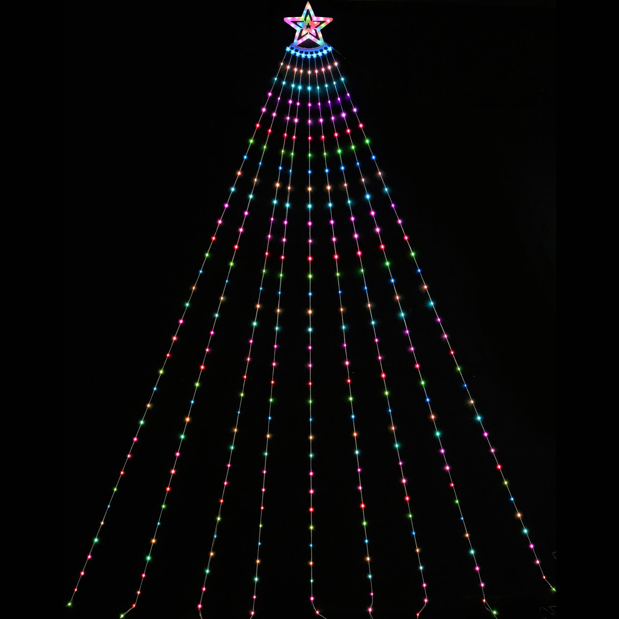 RGB Lightshow Strand Star (3.6m)