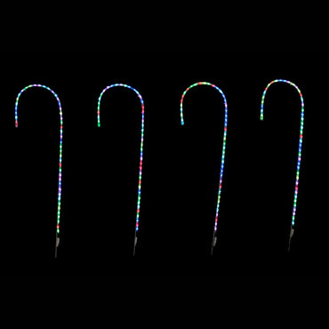 RGB Lightshow Candy Cane Stakes (4pk)