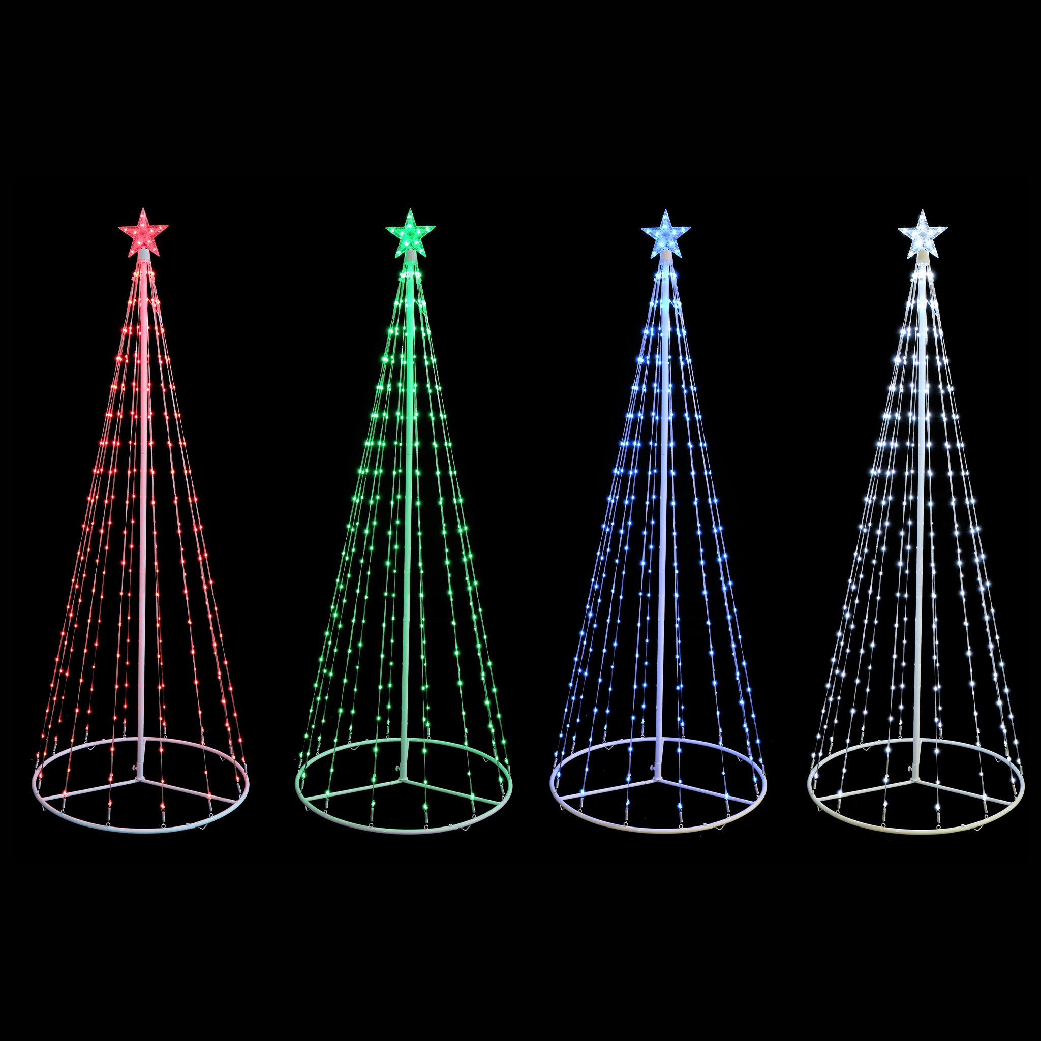 RGB Lightshow Flexi Strand Tree (2.1m)