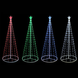 RGB Lightshow Flexi Strand Tree (2.1m)