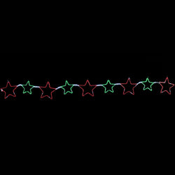 LED Ropelight Big Star Chain