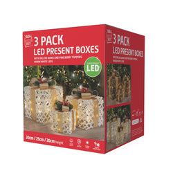 LED Present Boxes (3pk)