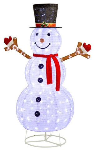 LED Pop Up Snowman 180cm