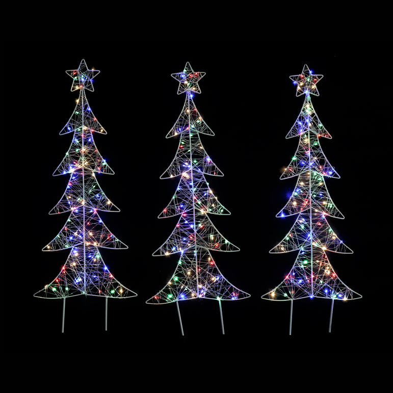 Wire Path Trees (3pk)