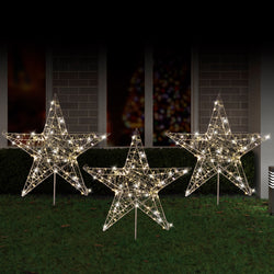 Wire Path Star Lights (3pk)