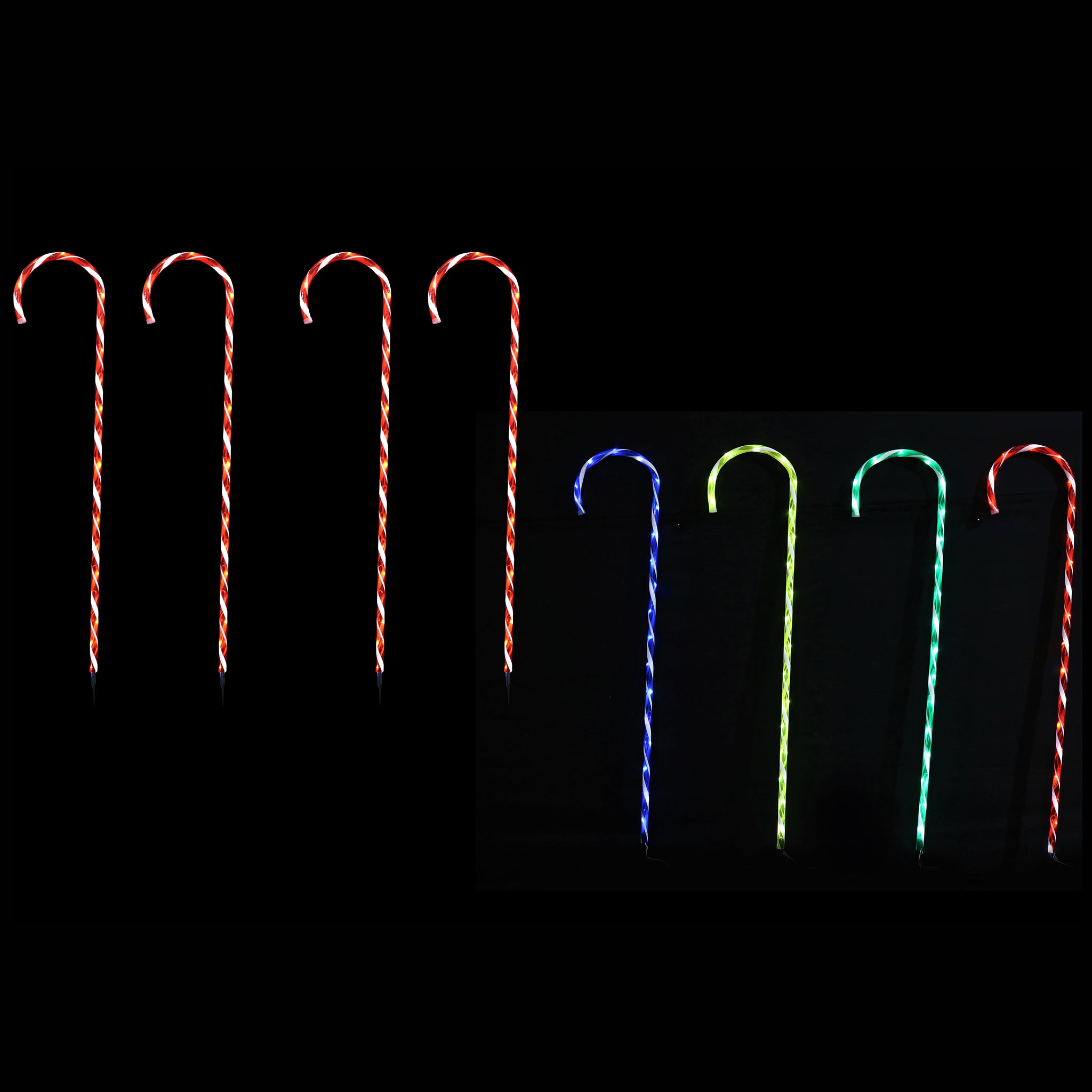 Giant Path Candy Canes (4pk)