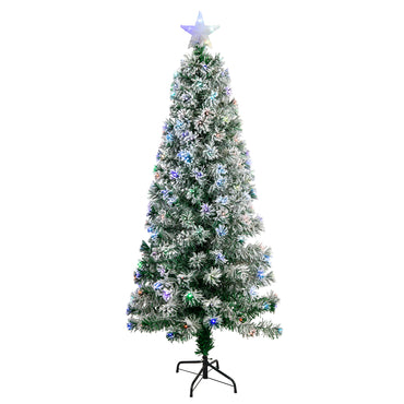 LED Fibre Optic Tree (1.8m) Colour-Change