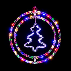 LED Crystal Rings 4 Asst Motif