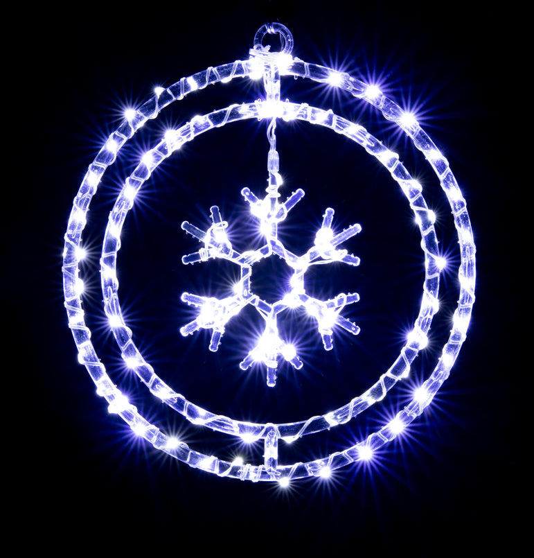 LED Crystal Rings 4 Asst Motif