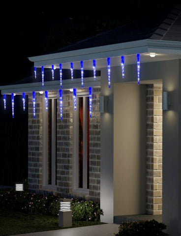 LED Icicle Tube Lights 24 Pack