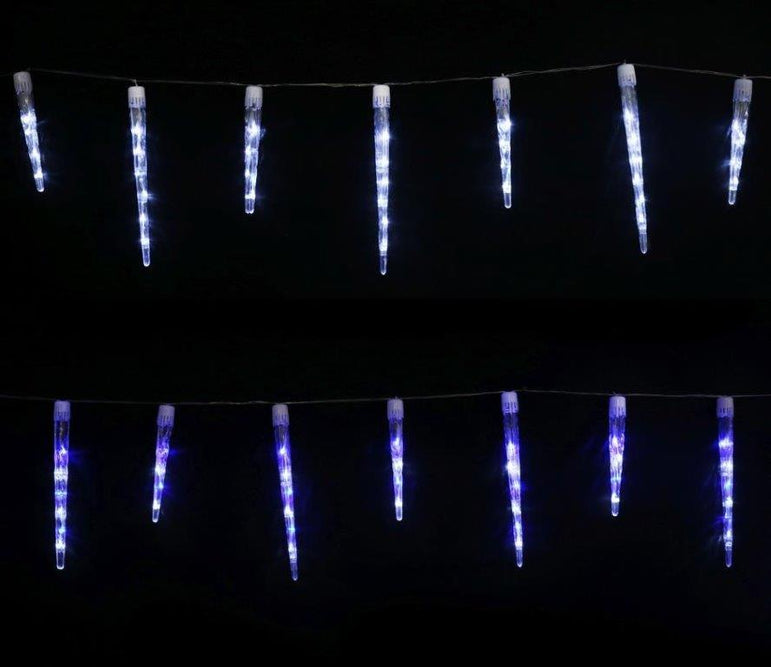 LED Icicle Tube Lights 24 Pack