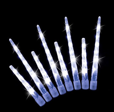 LED Icicle Tube Lights 24 Pack