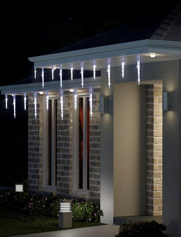 LED Icicle Tube Lights 24 Pack