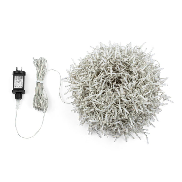 LED Cluster Crazy 100% Twinkle 6M Chain or 360m Curtain