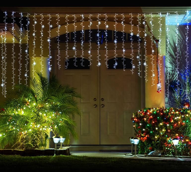 LED Cluster Crazy 100% Twinkle 6M Chain or 360m Curtain