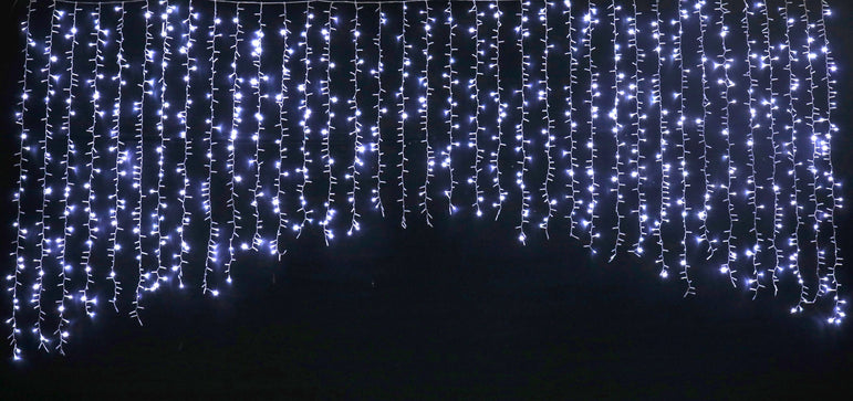 LED Cluster Crazy 100% Twinkle 6M Chain or 360m Curtain