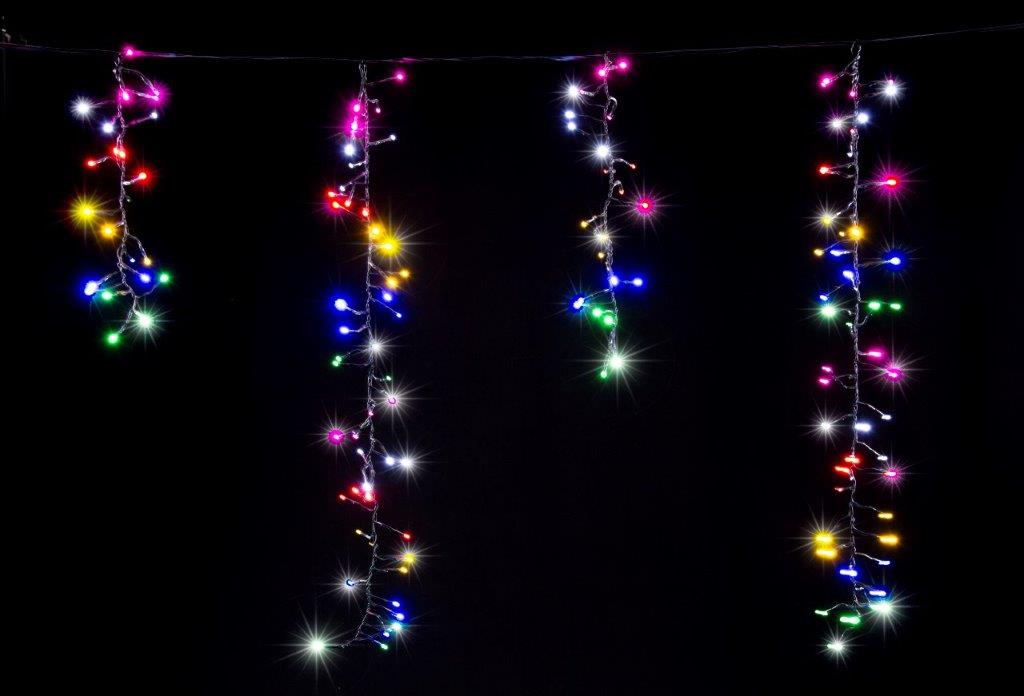 LED Dancing Cluster Icicles
