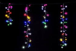 LED Dancing Cluster Icicles