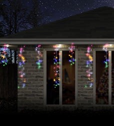 LED Dancing Cluster Icicles
