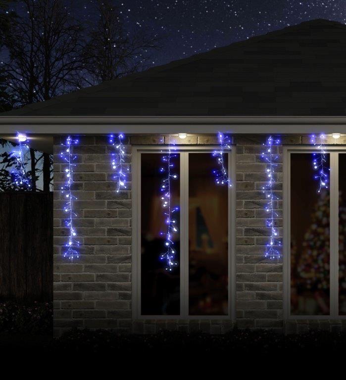 LED Dancing Cluster Icicles