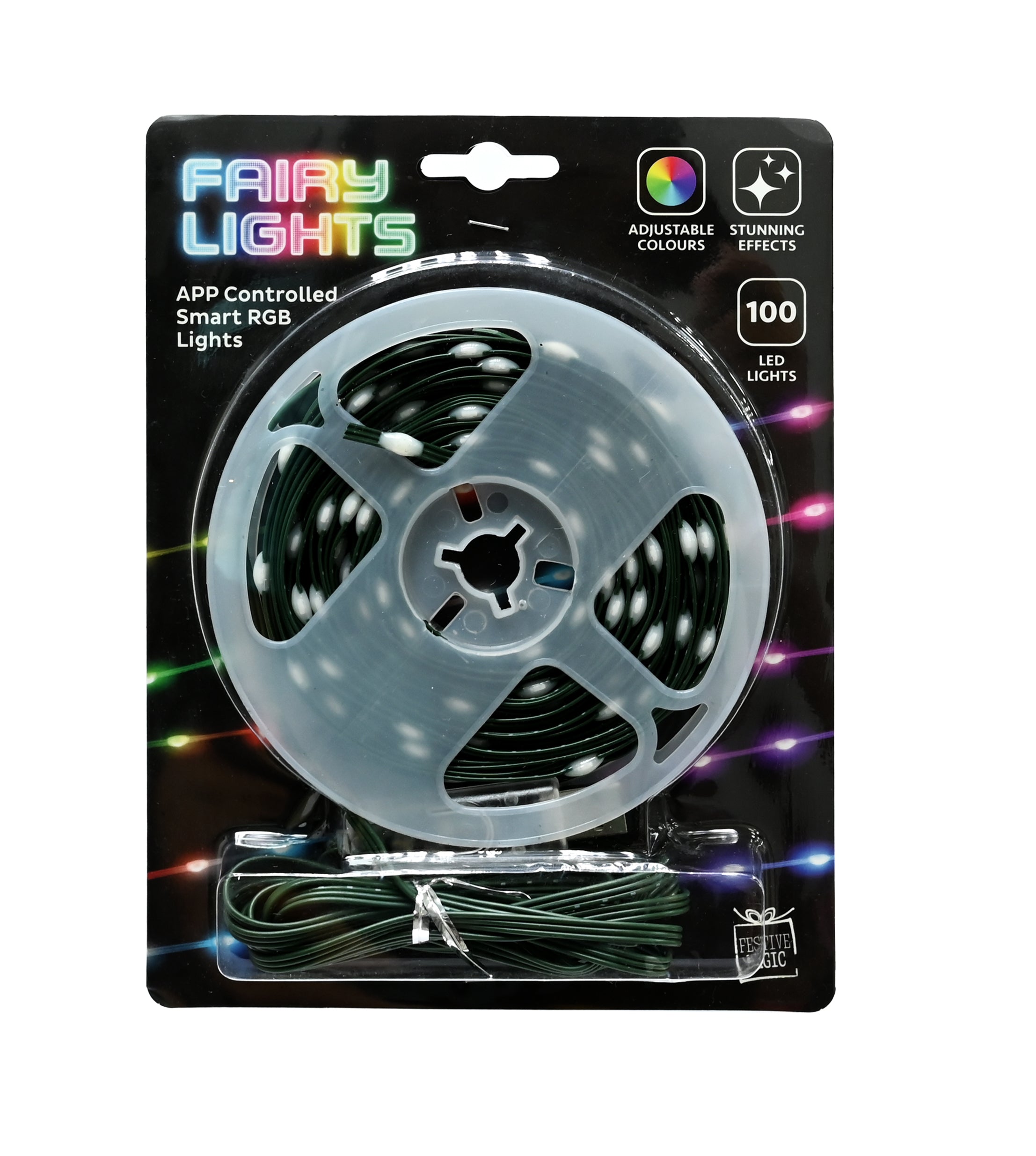 App USB LED Flexi Strip Lights 10m Reel RGB
