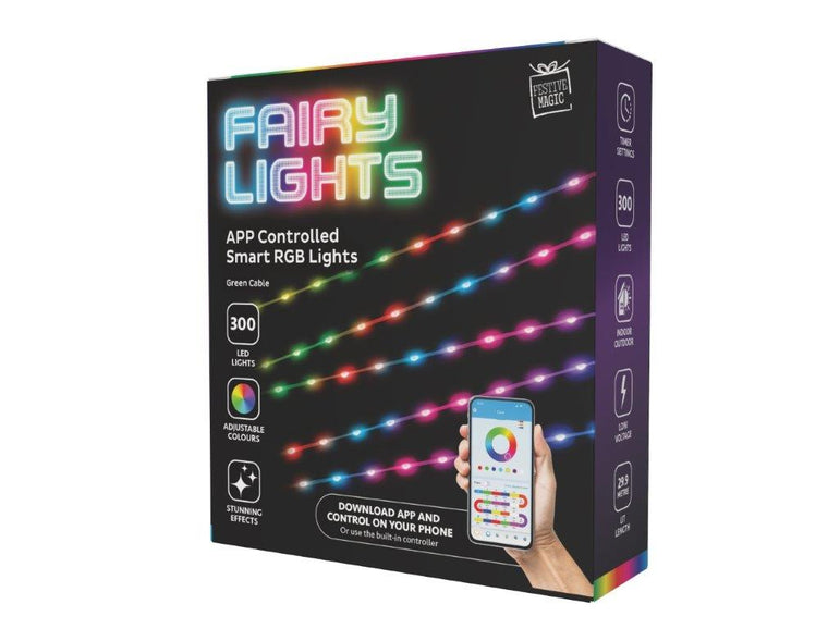 LED APP Lightshow 300 Fairy Lights Reel
