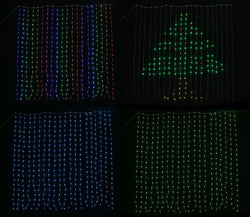 LED APP Lightshow Curtain Lights 2x2m