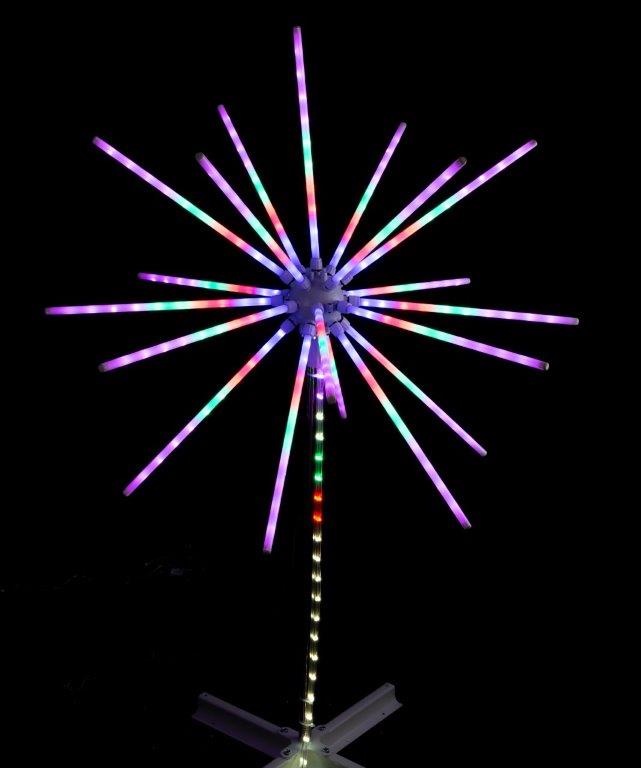 LED APP Lightshow Meteor on Stand 2.7m