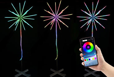 LED APP Lightshow Meteor on Stand 2.7m