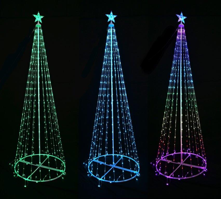 LED Lightshow Strands Tree 2.4m