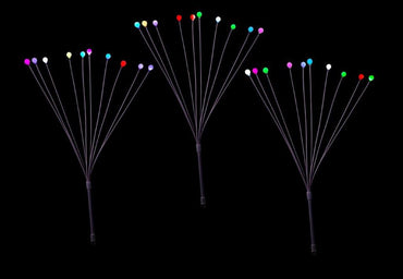 LED Colour-Changing Swaying Berry Path Lights 3 Pack