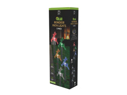 Solar LED Reindeer Path Lights 5 Pack