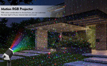 Deluxe Laser Dots RGB Moving