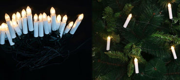 LED Clip on Candle Lights