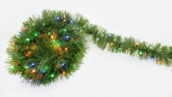 Pre-Lit Garland 10m